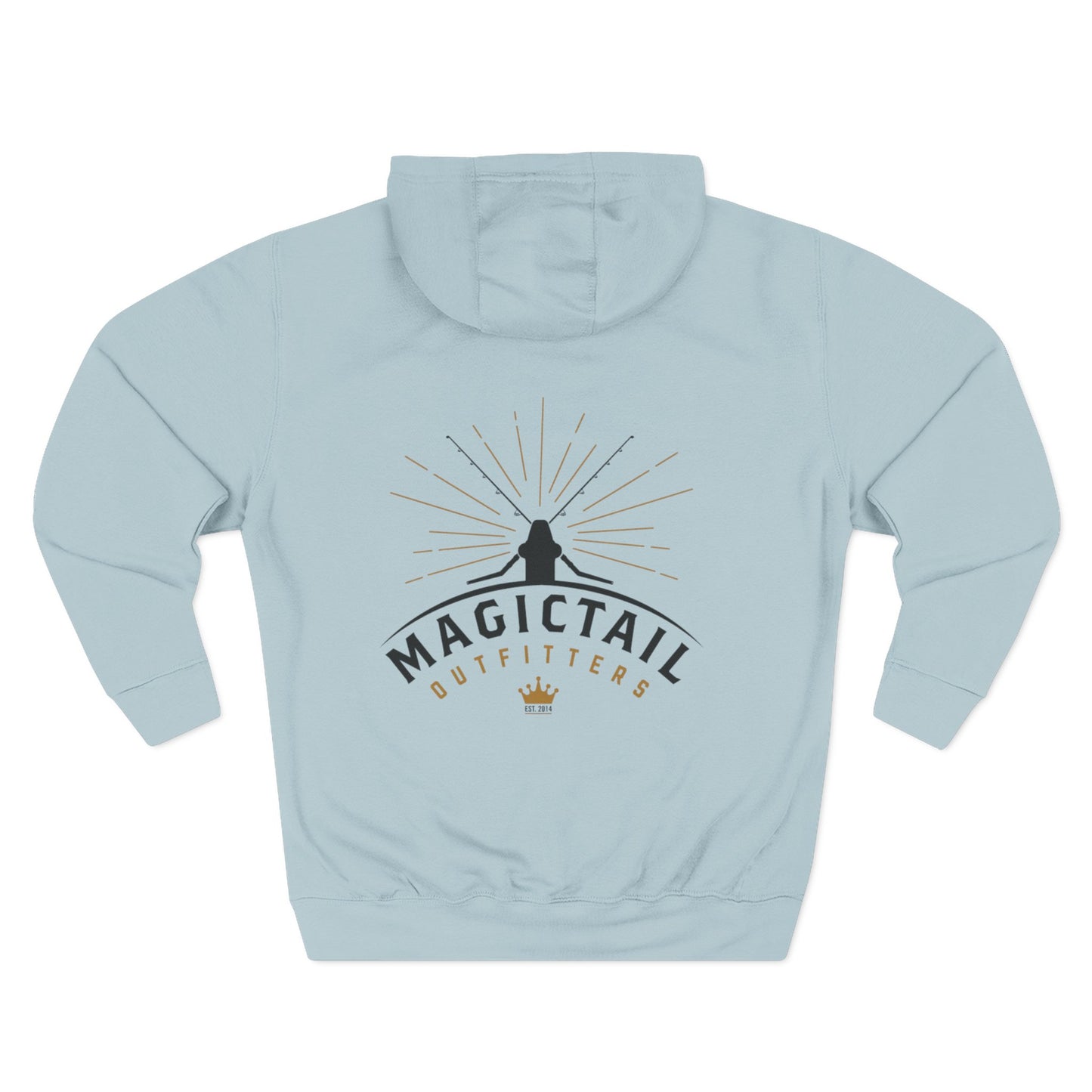 Magictail Outfitters Three-Panel Fleece Hoodie