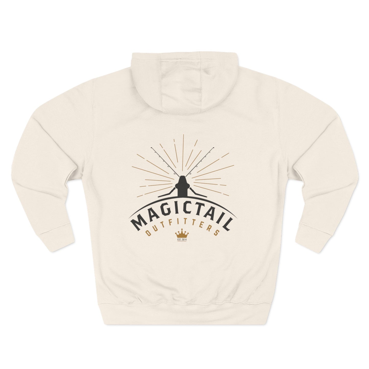 Magictail Outfitters Three-Panel Fleece Hoodie