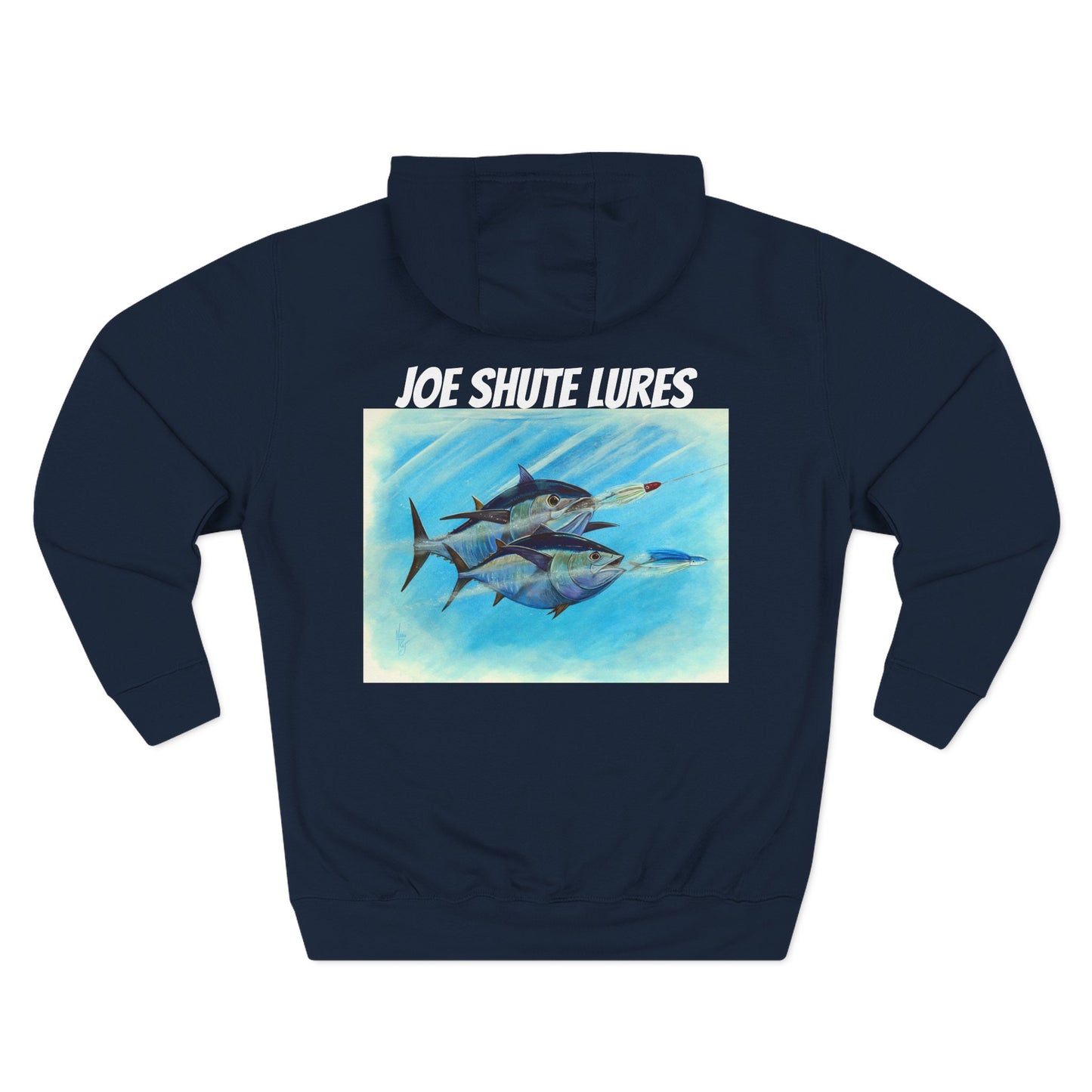 Joe Shute Lures Three-Panel Fleece Hoodie