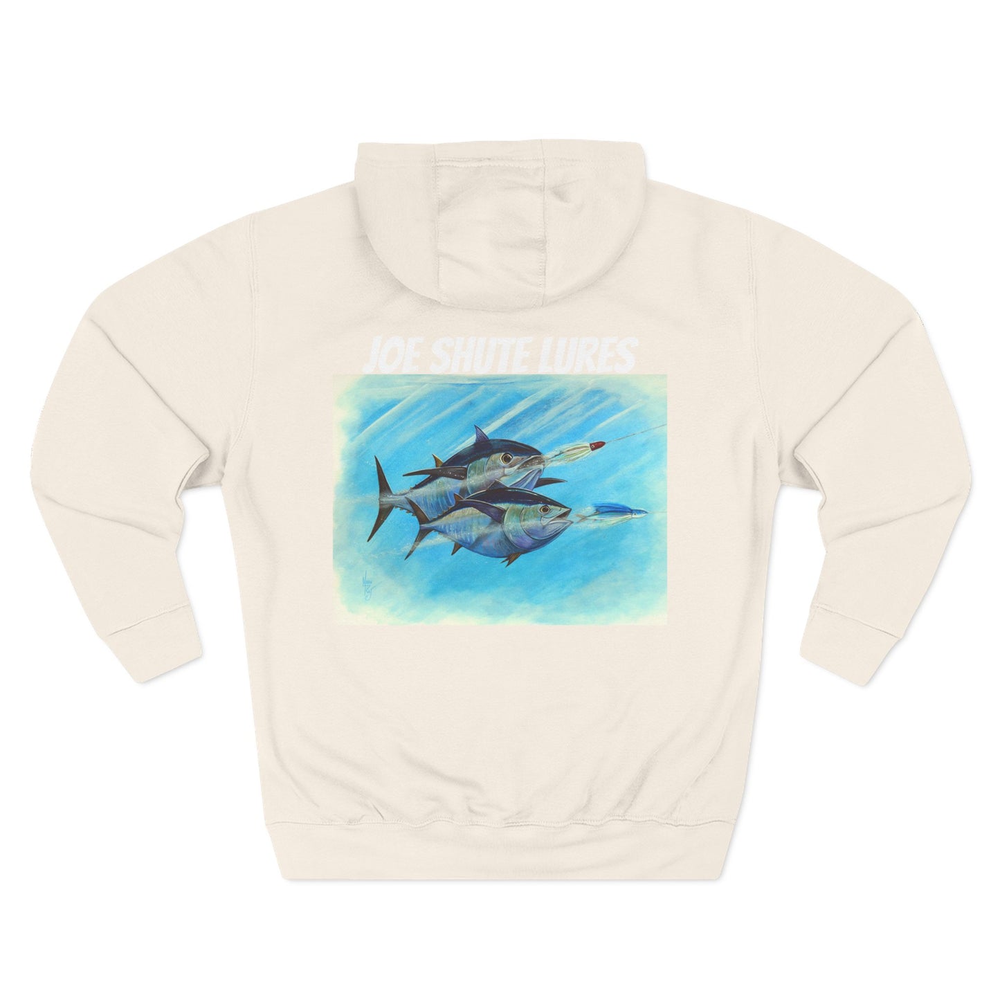 Joe Shute Lures Three-Panel Fleece Hoodie