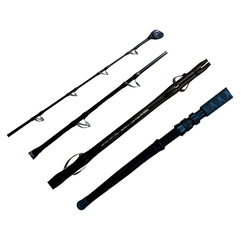 Magictail Offshore Stand Up Rods | Tuna & Marlin Trolling Rods 5'9" / 30-60#Full Fuji guides Winthrop tip Magictail Offshore Stand Up Rods | Tuna & Marlin Trolling Rods 5'9" / 30-60#Full Fuji guides Winthrop tip