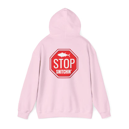 Stop Snitchin' Hoodie — Streetwear Sweatshirt