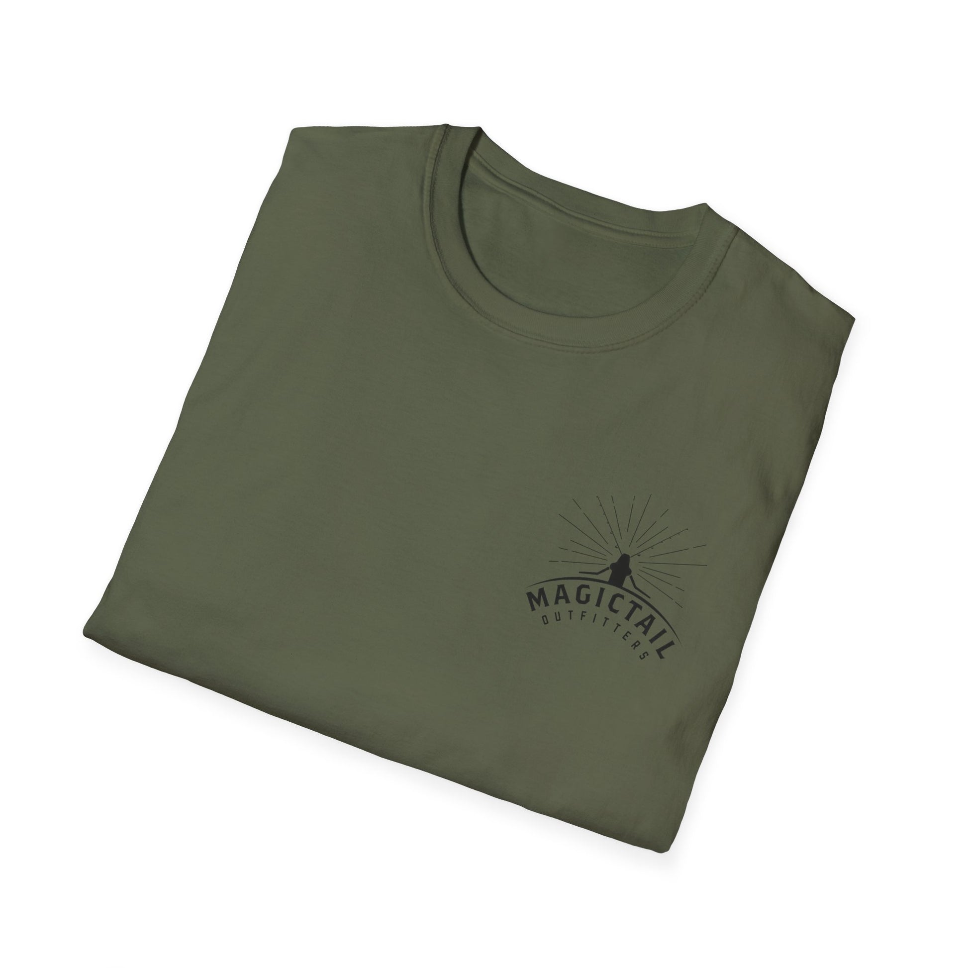 Stop Snitchin' Fishing T-Shirt — Magictail Outfitters tee