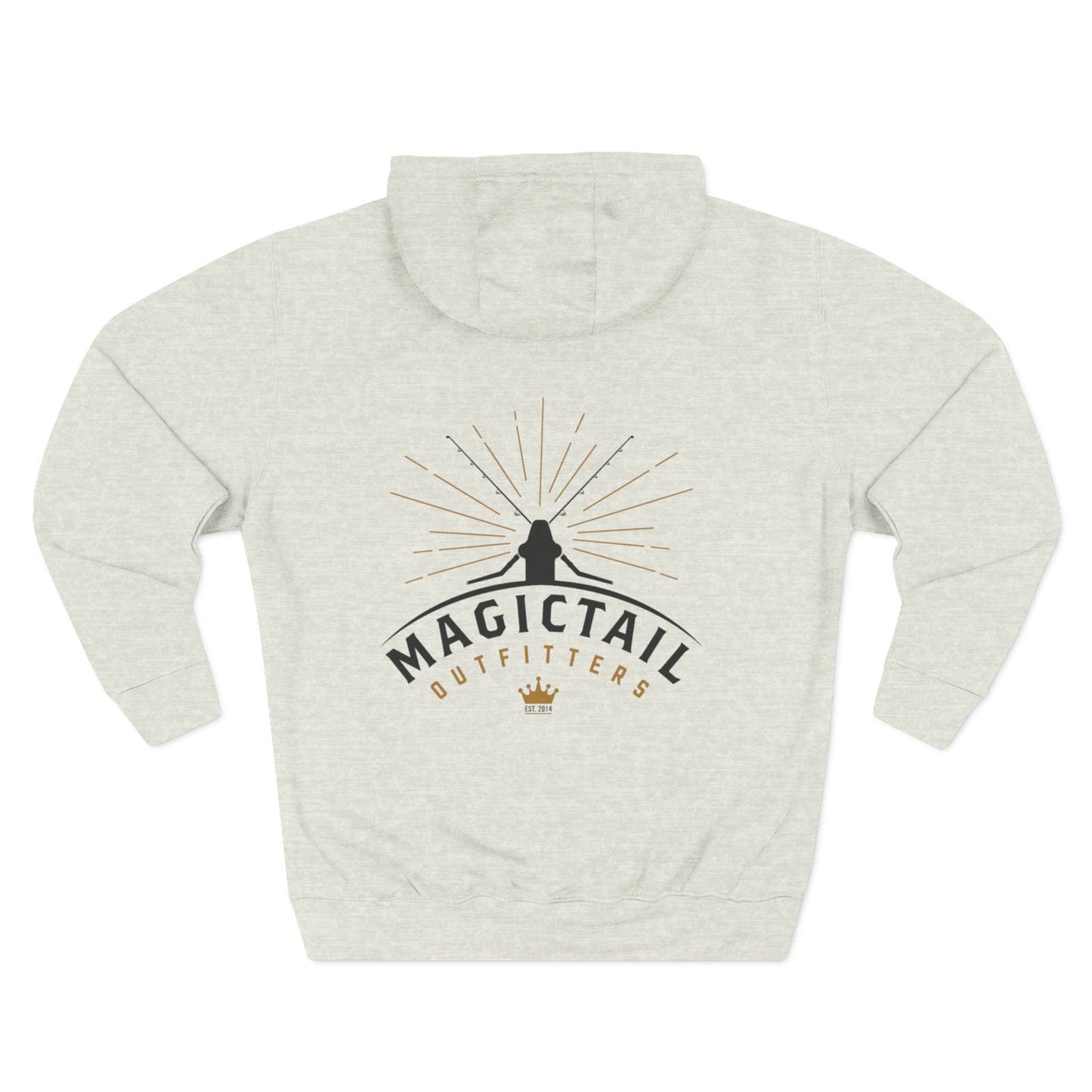Magictail Outfitters Three-Panel Fleece Hoodie
