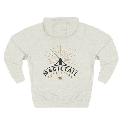 Magictail Outfitters Three-Panel Fleece Hoodie