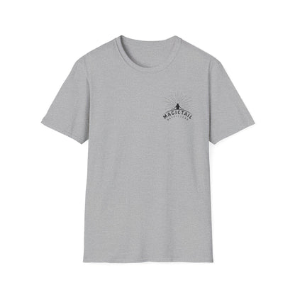 Stop Snitchin' Fishing T-Shirt — Magictail Outfitters tee Sport Grey