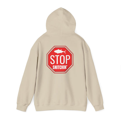 Stop Snitchin' Hoodie — Streetwear Sweatshirt