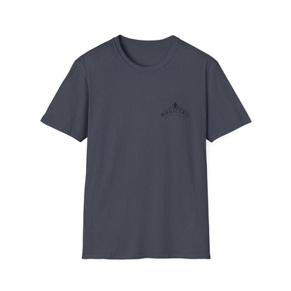 Stop Snitchin' Fishing T-Shirt — Magictail Outfitters tee Heather Navy