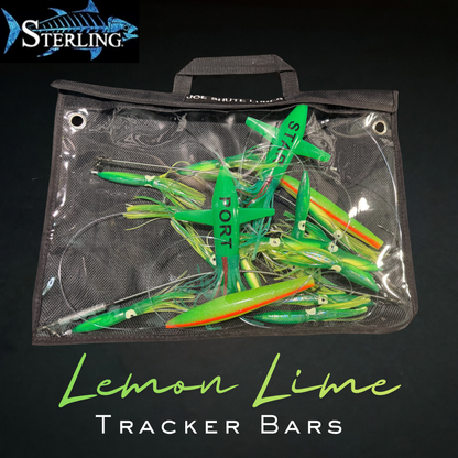 Sterling Tracker Bars Rigged By Magictail Lemon Lime