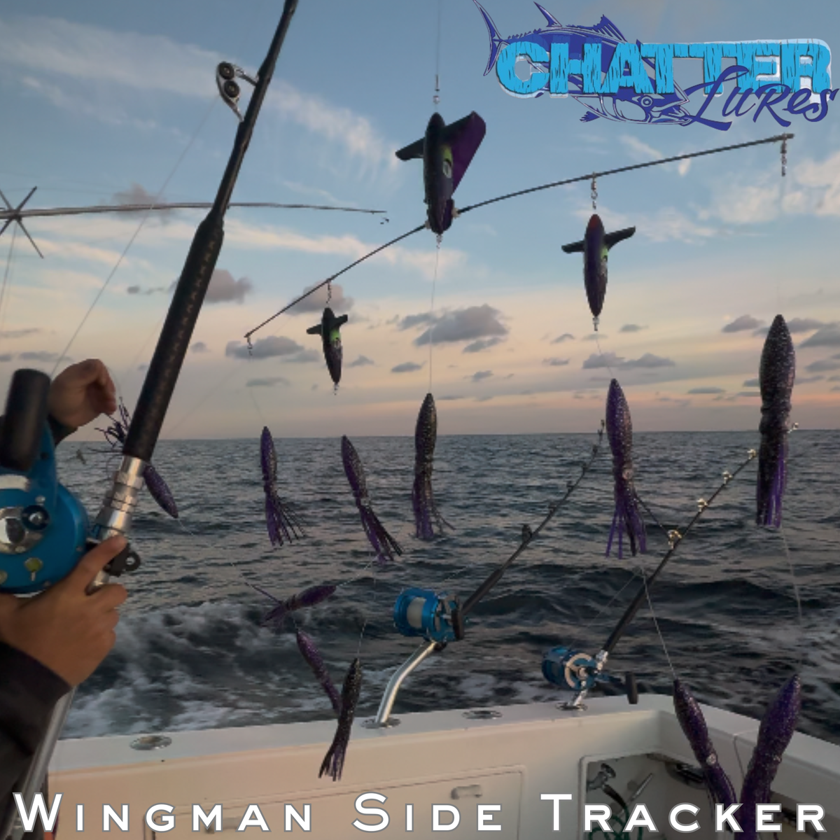 The WINGMAN Side Tracker Spreader Bar by Chatter Lures