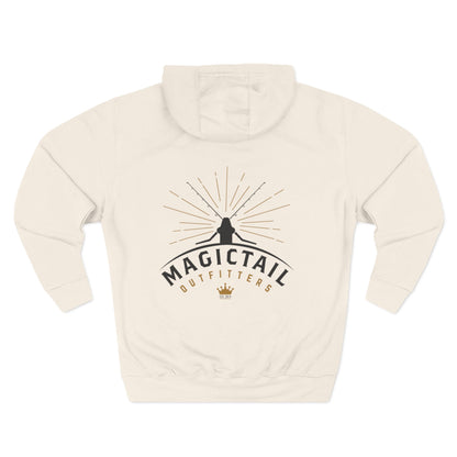 Magictail Outfitters Three-Panel Fleece Hoodie