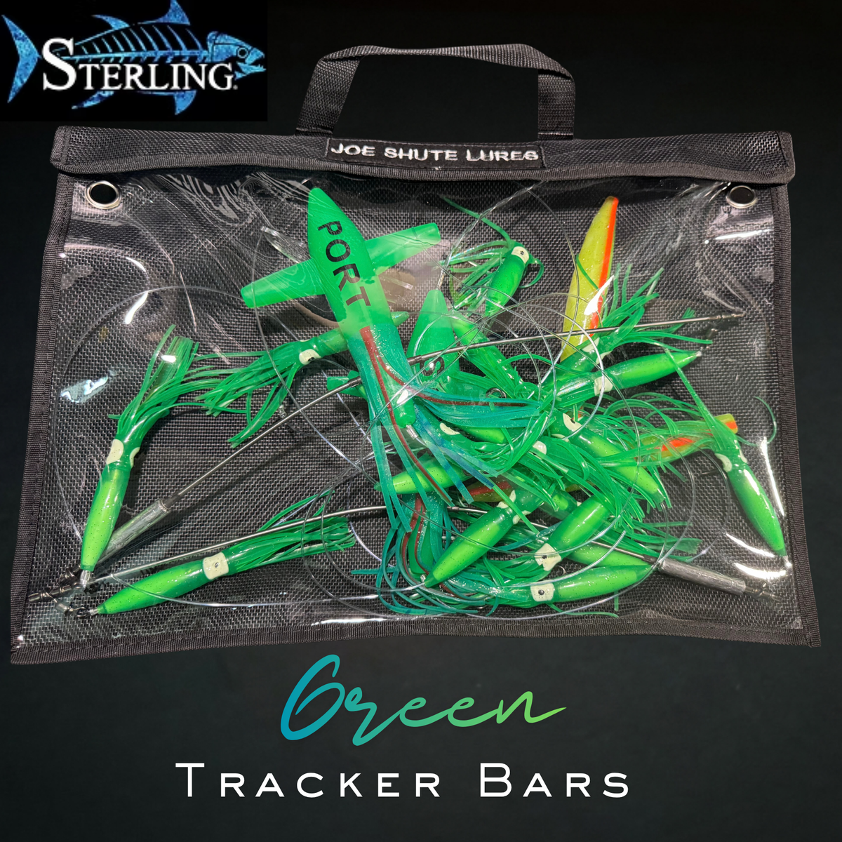 Sterling Tracker Bars Rigged By Magictail Green