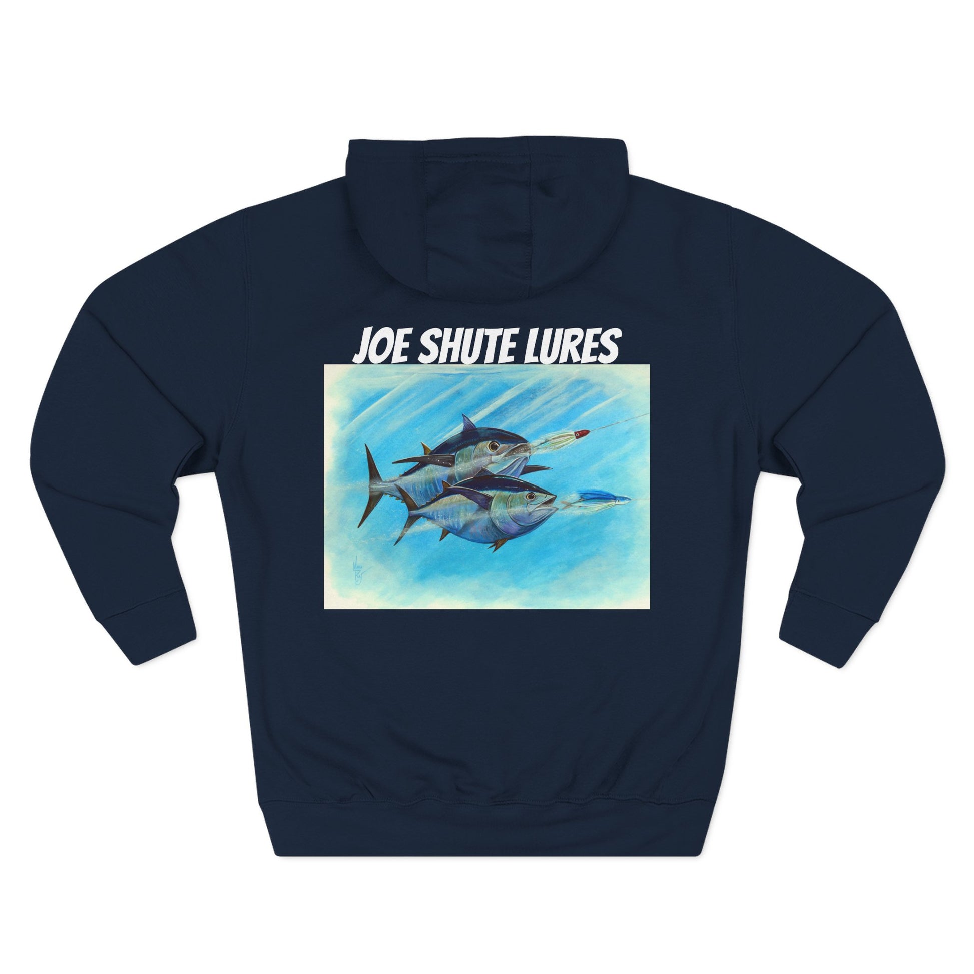 Joe Shute Lures Three-Panel Fleece Hoodie