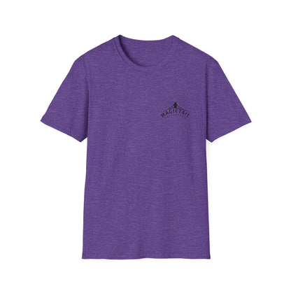 Stop Snitchin' Fishing T-Shirt — Magictail Outfitters tee Heather Purple