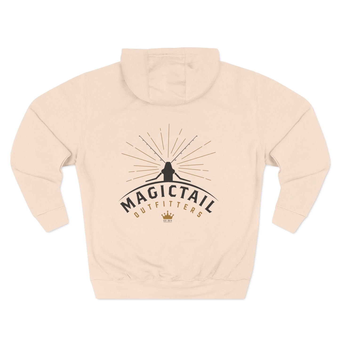 Magictail Outfitters Three-Panel Fleece Hoodie