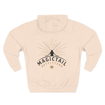Magictail Outfitters Three-Panel Fleece Hoodie