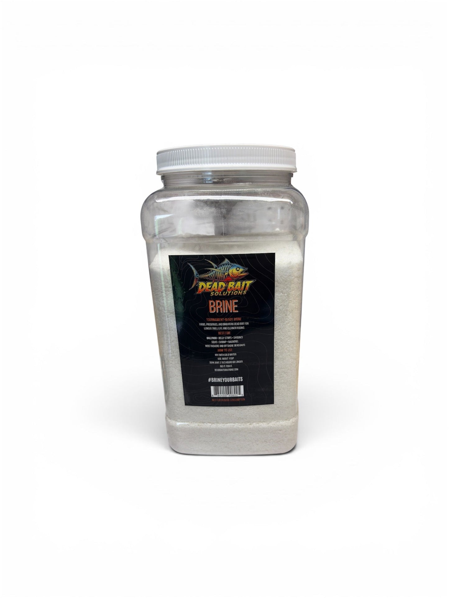 Dead Bait Solutions: The Ultimate Tournament-Grade Bait Brine 8 Pounds