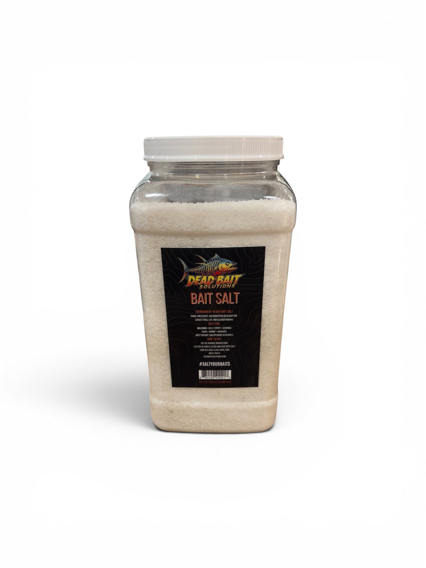 Dead Bait Solutions: Professional-Grade Tournament Bait Salt 8 Pounds
