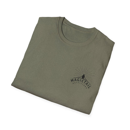 Stop Snitchin' Fishing T-Shirt — Magictail Outfitters tee