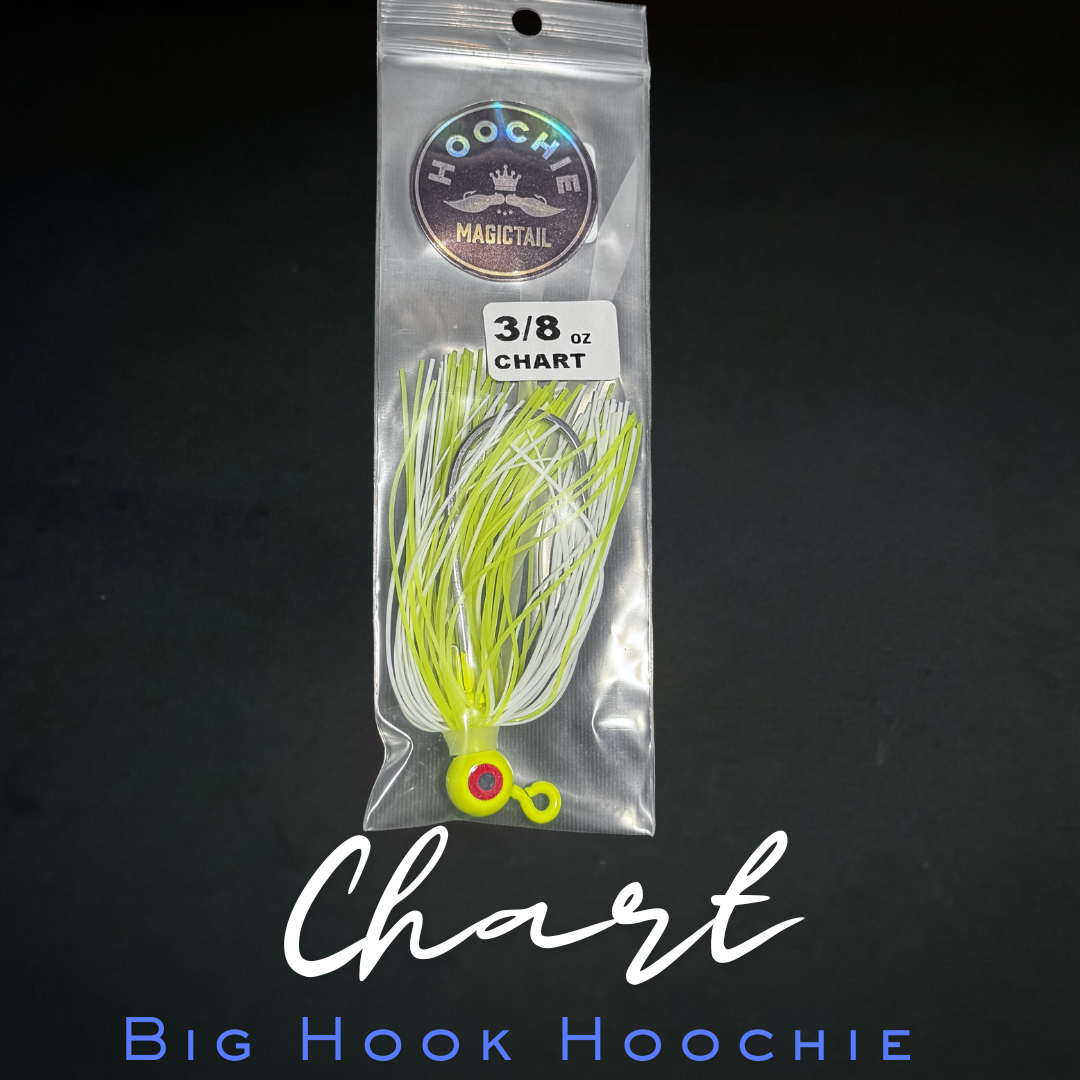 Big Hook Hoochie Chart 3 8 oz