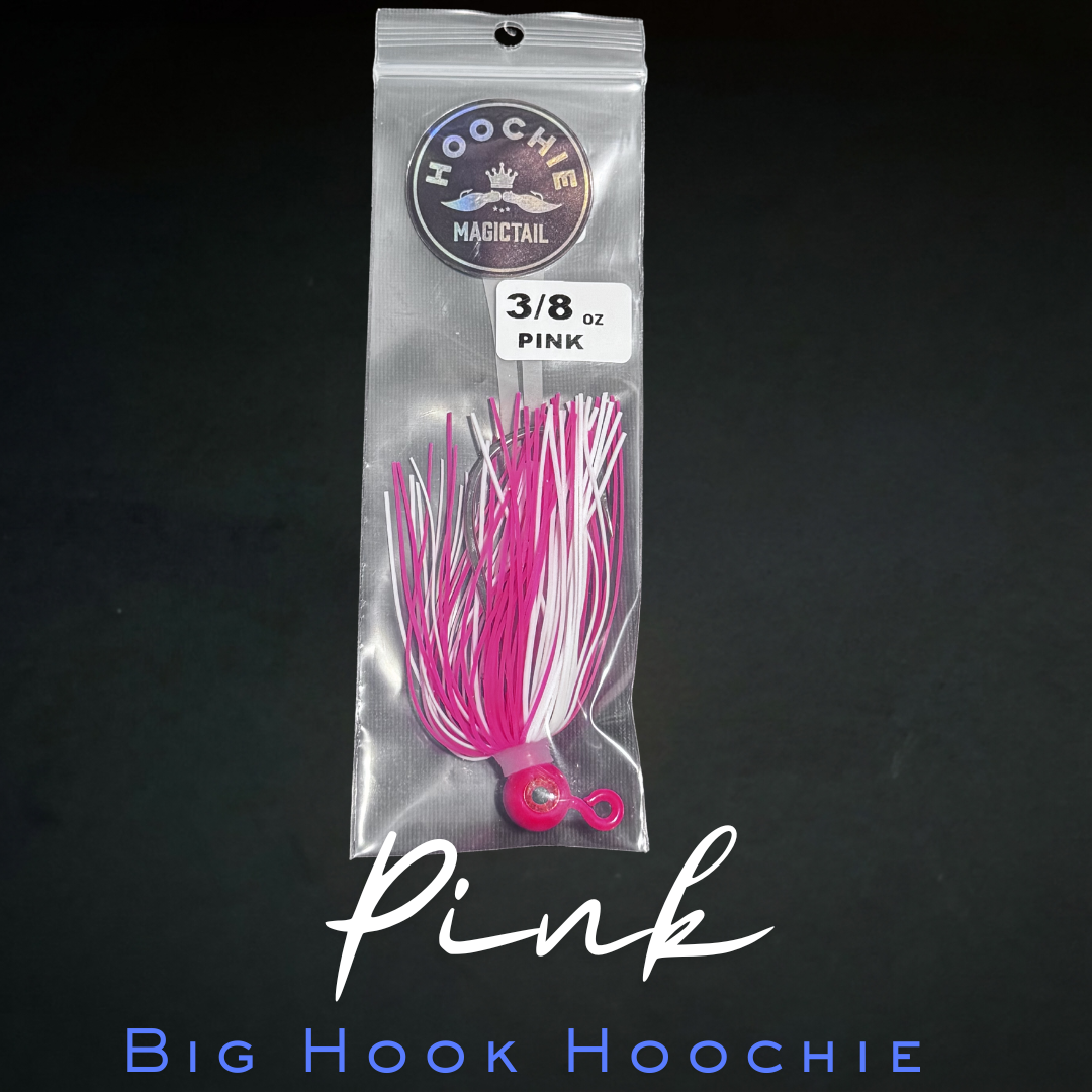 Big Hook Hoochie Pink 3 8 oz