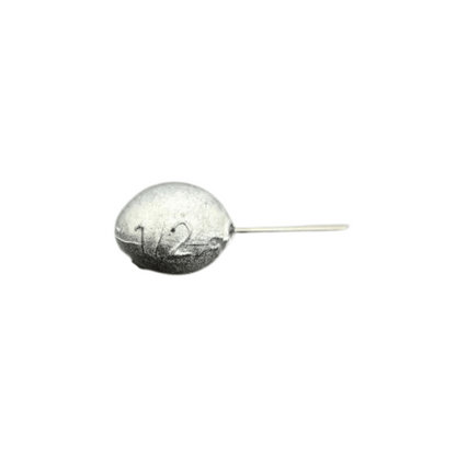 Ballyhoo Pin rigged Chin Weight and chin weights 1 2 OZ 25PK Pin Rig Weight