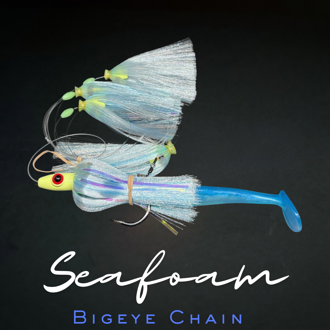big eye tuna fishing lures Bigeye Chain with Magic Ballyhoo Look no futher than industrial bearings Line Weight:30lb How to Tie the