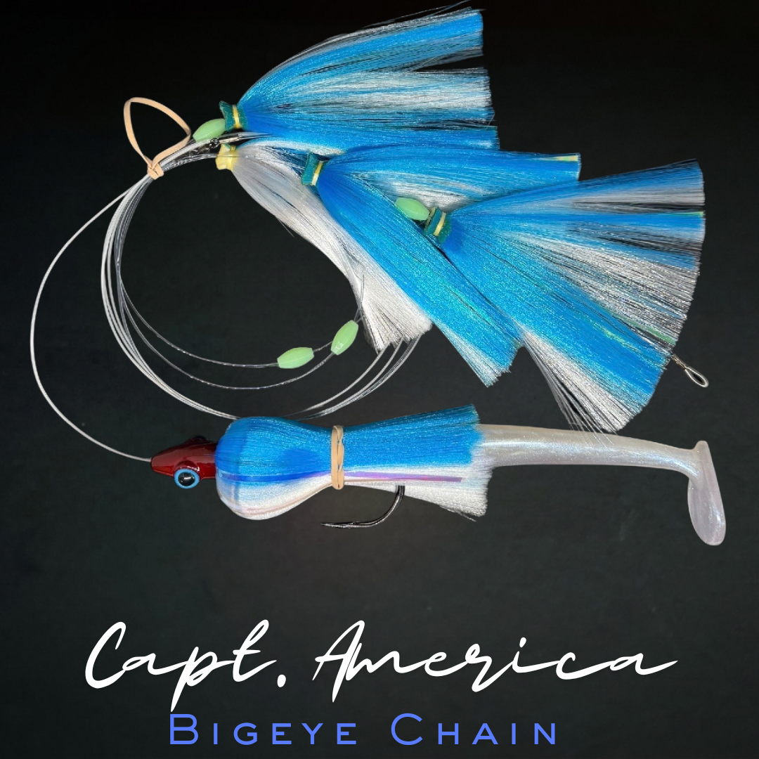 Bigeye Chain with Magic Ballyhoo Captain america
