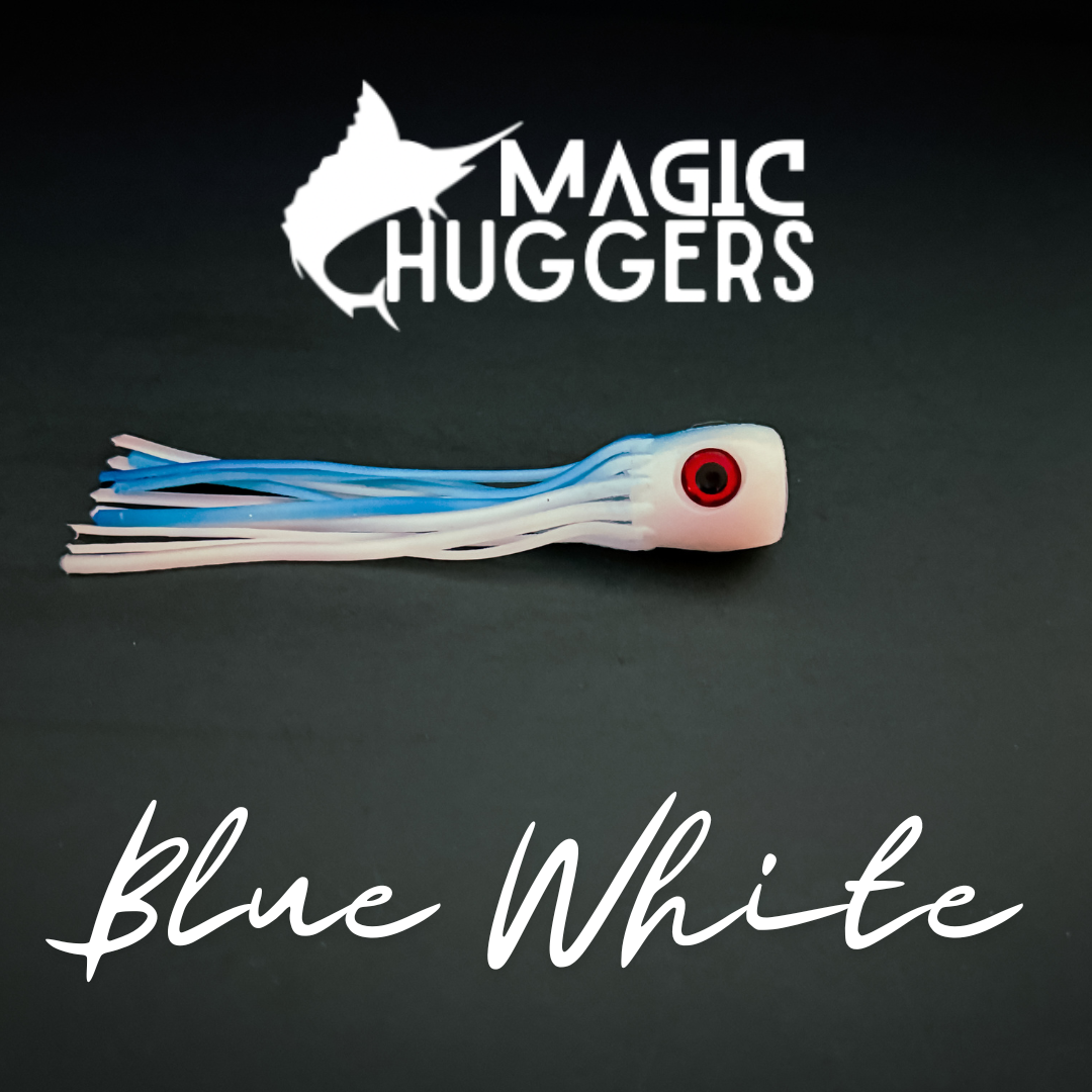 Magictail Soft Head Chuggers Blue White