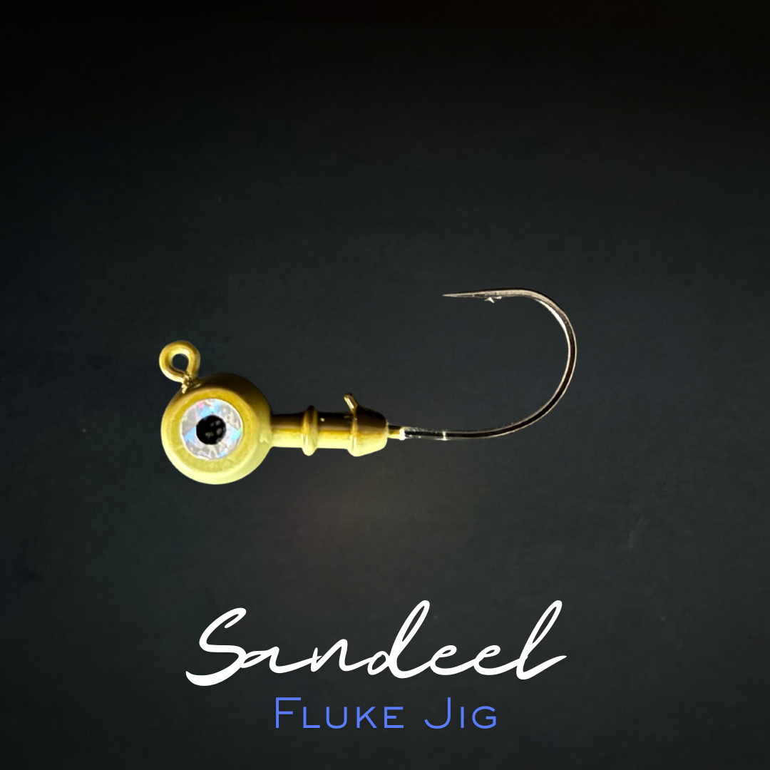 Magictail Round Head Big Eye Jigs 3pks Sandeel