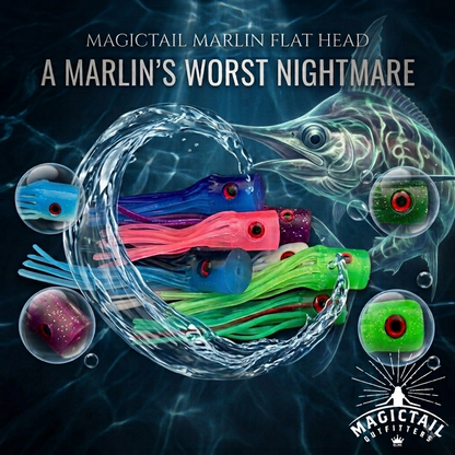 Flat Head Marlin Lures