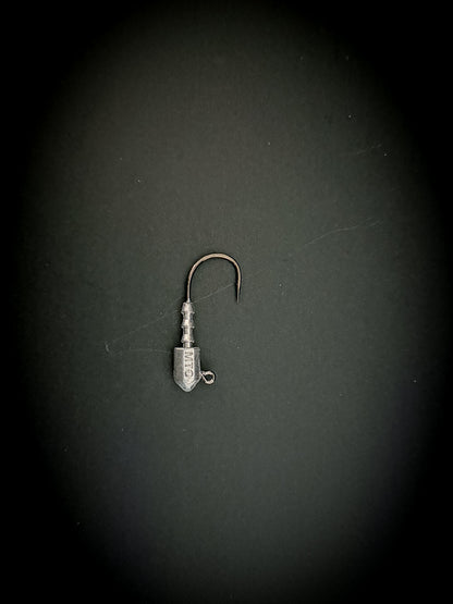 Magictail Kill Shot Black Nickel Bullethead Jigs 1 2oz - 4 0 3pk