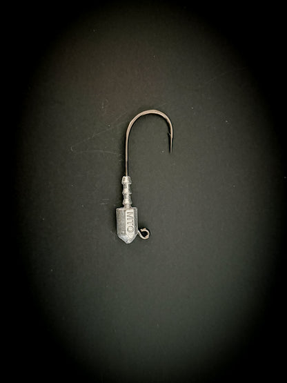 Magictail Kill Shot Black Nickel Bullethead Jigs 3 4oz - 7 0 3pk