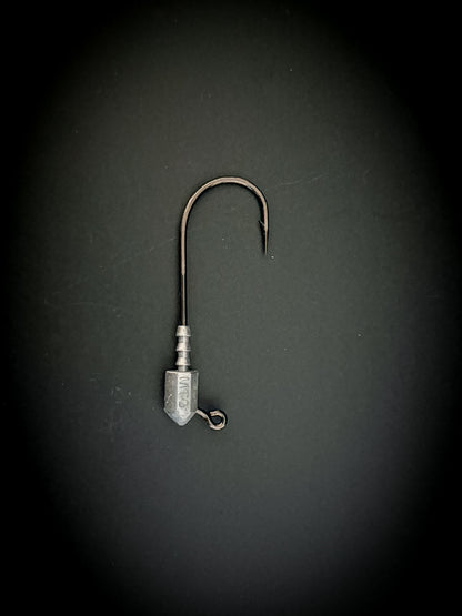 Magictail Kill Shot Black Nickel Bullethead Jigs 1oz - 10 0 3pk