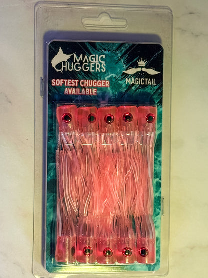 Magictail Soft Head Chuggers Pink SM 10PK