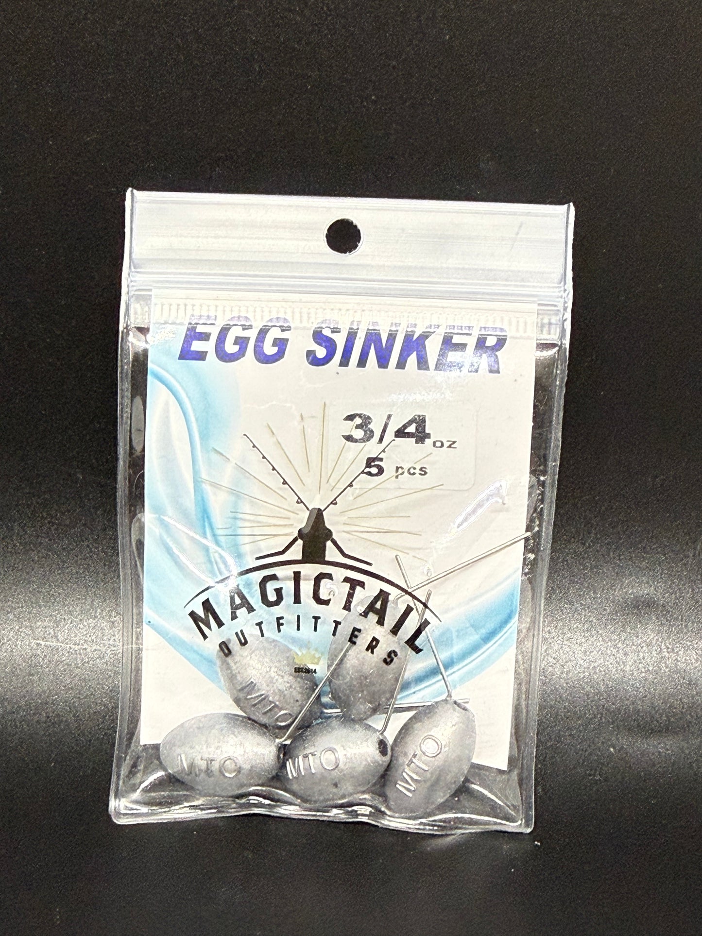 Ballyhoo Pin rigged Chin Weight and chin weights 3 4 OZ 5pk Pin Rig Weight