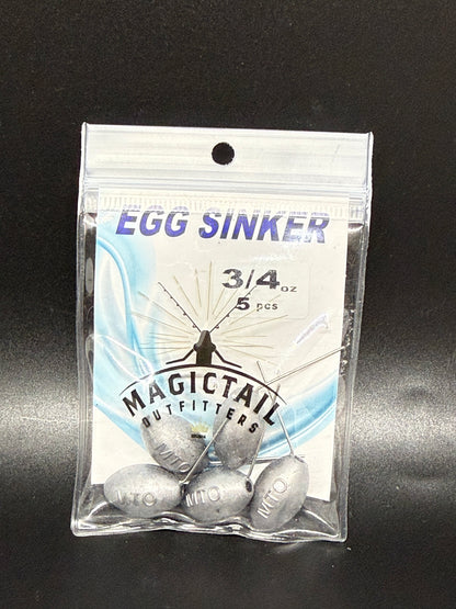 Ballyhoo Pin rigged Chin Weight and chin weights 3 4 OZ 5pk Pin Rig Weight