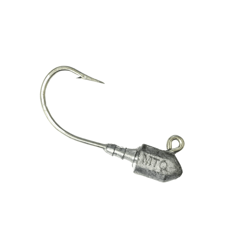 Sanhu 8oz Bullet Jig Head - Glow In The Dark, Hook Size 10/0, Pack Of 10 For Saltwater Fishing