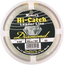 Momoi Hi-Catch Diamond Monofilament Leader Line - Clear