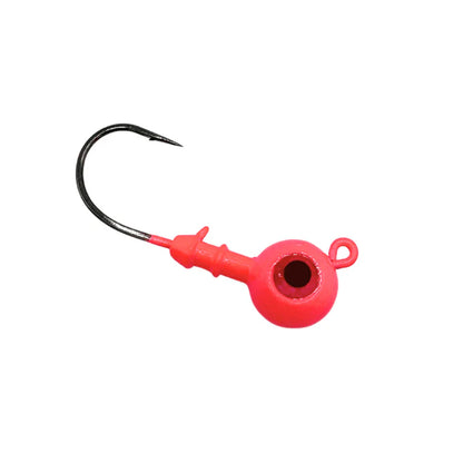 Magictail Round Head Big Eye Jigs 3pks Pink Shine