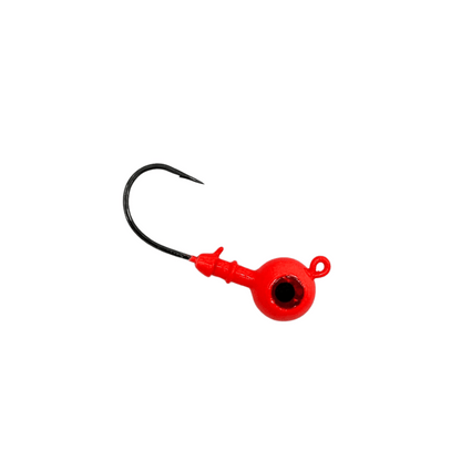 Magictail Round Head Big Eye Jigs 3pks Salmon