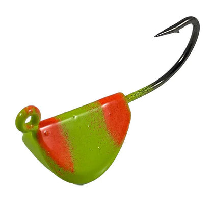 Magictail Game Changer Series Tog Jigs Chartreuse Orange 3pk