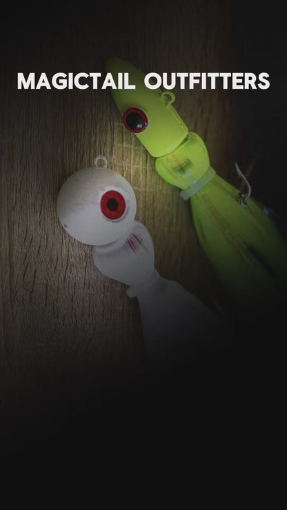Magictail Bullet Head Tandem Rig Mojo Trolling Lures